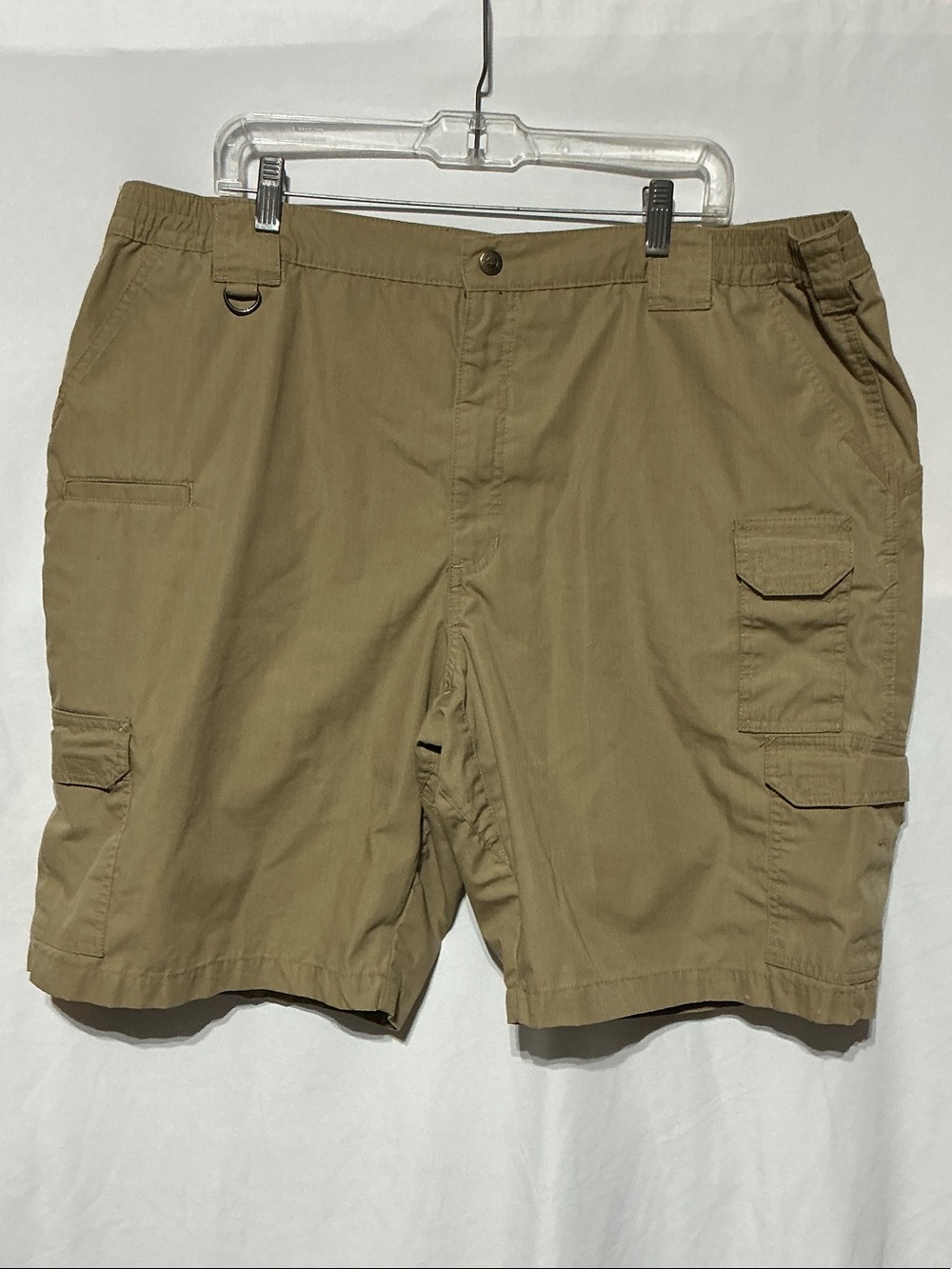 5.11 Tactical Men’s Cargo Shorts Khaki Lot of 2pr Sz 44